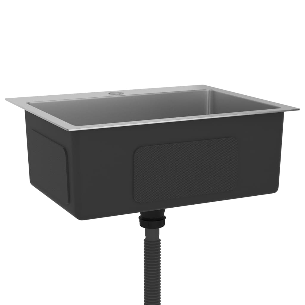 Handgjord diskho rostfritt stål