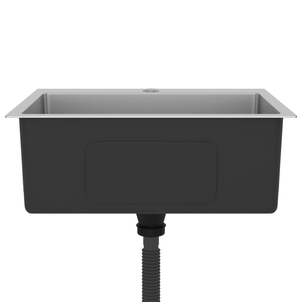 Handgjord diskho rostfritt stål