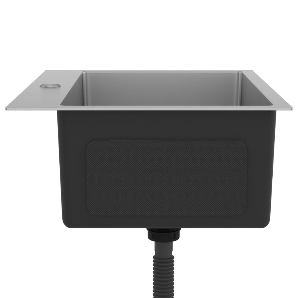 Handgjord diskho rostfritt stål