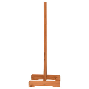 Trädgårdssstaket med spaljé orange 150x80 cm massivt granträ