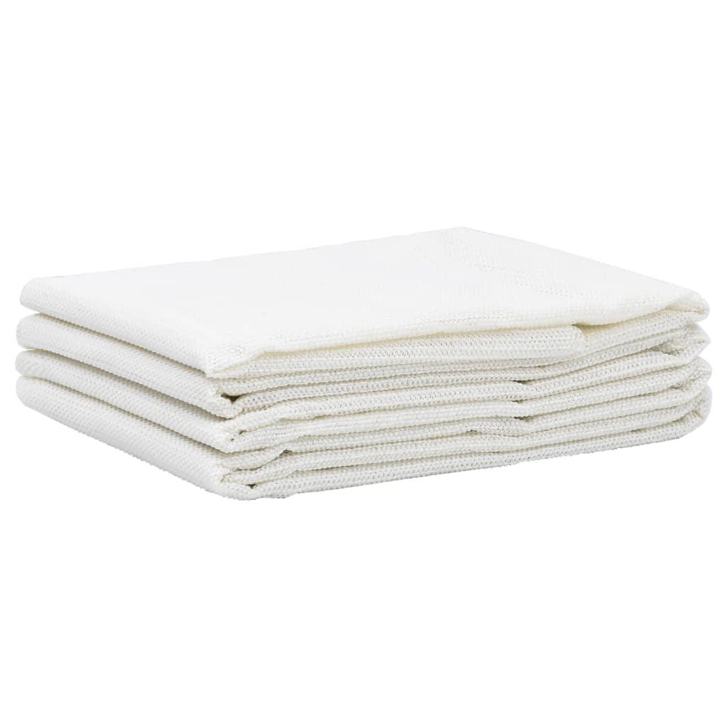 Tältmatta 100x1000 cm vit