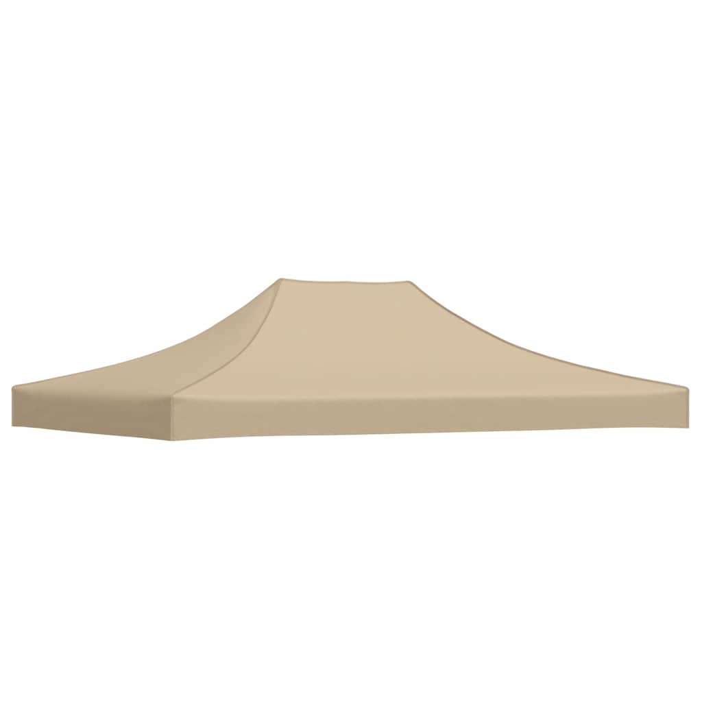 Tak till partytält 4x3 m beige 270 g/m²