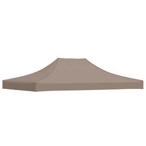 Tak till partytält 4x3 m taupe 270 g/m²