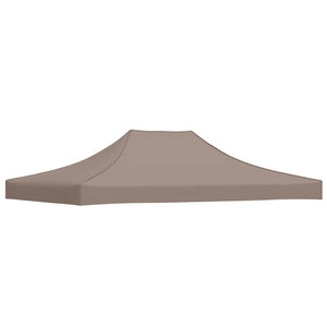 Tak till partytält 4x3 m taupe 270 g/m²