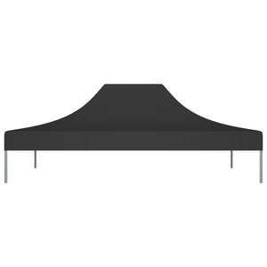 Tak till partytält 4,5x3 m svart 270 g/m²