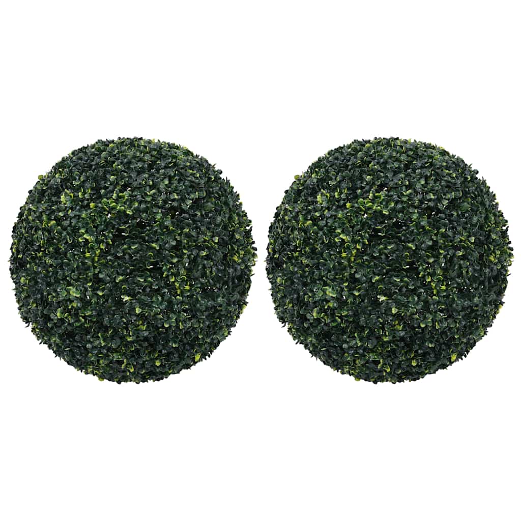Konstgjorda buxbombollar 2 st 52 cm
