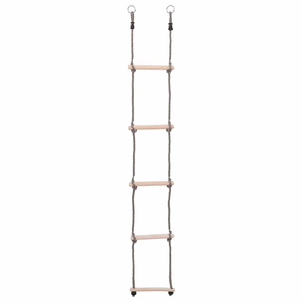 Klätterstege med 5 stegpinnar 210 cm massiv furu