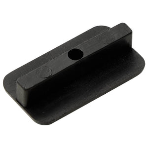 Monteringsclips trall med skruvar 200 st plast/rostfritt stål