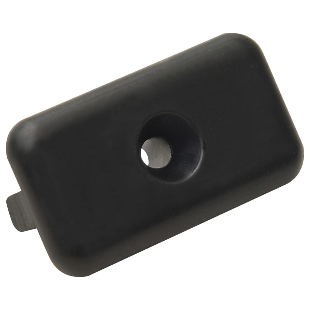 Monteringsclips trall med skruvar 200 st plast/rostfritt stål