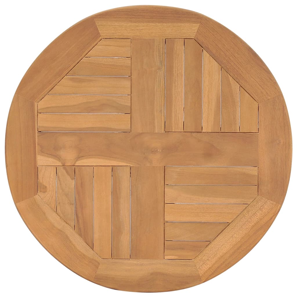 Cafébord Ø60x60 cm massiv teak