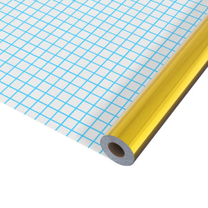 Dekorplast guld högglans 500x90 cm PVC