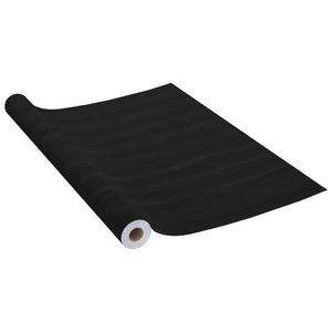 Dekorplast 2 st mörkt trä 500x90 cm PVC