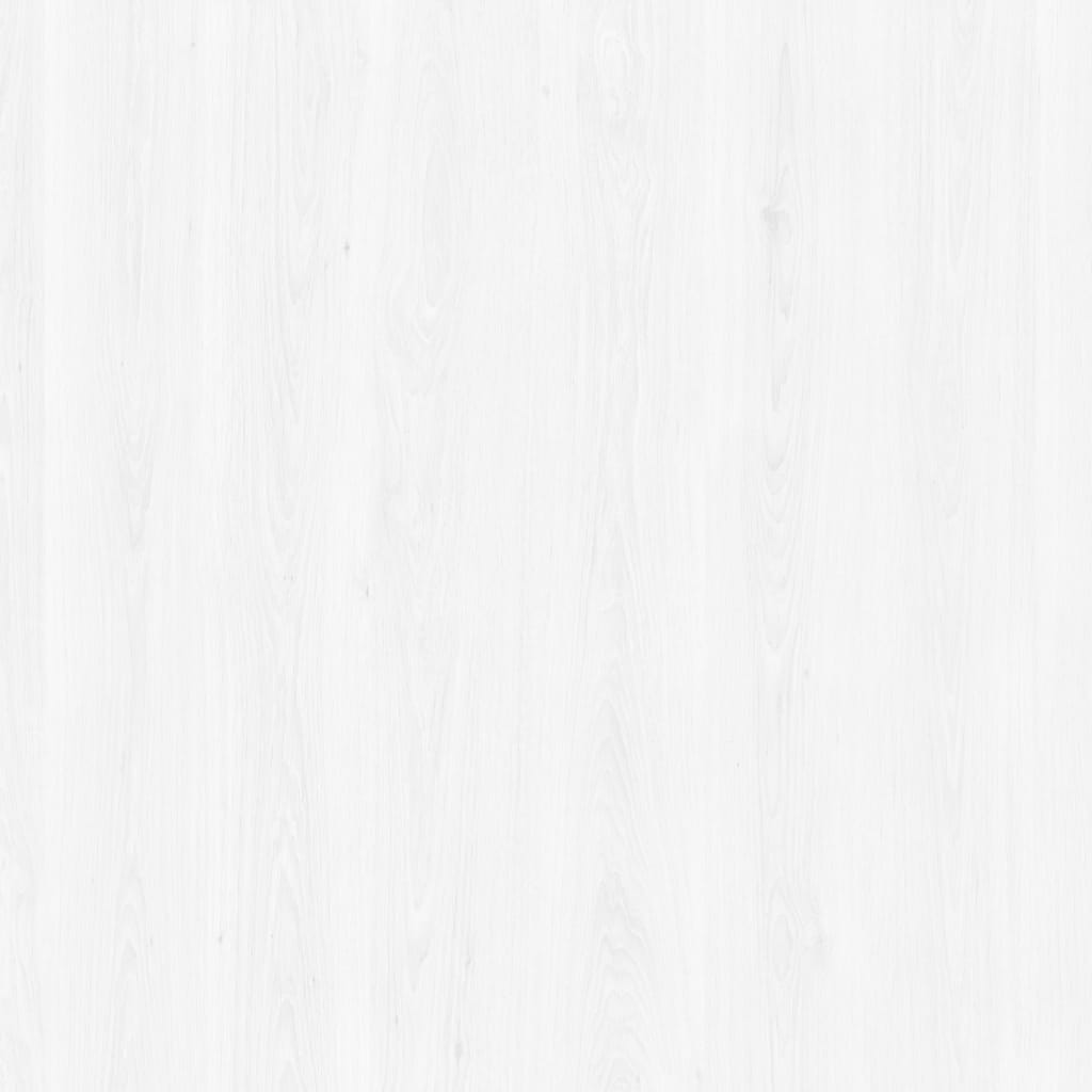 Dekorplast 2 st vitt trä 500x90 cm PVC