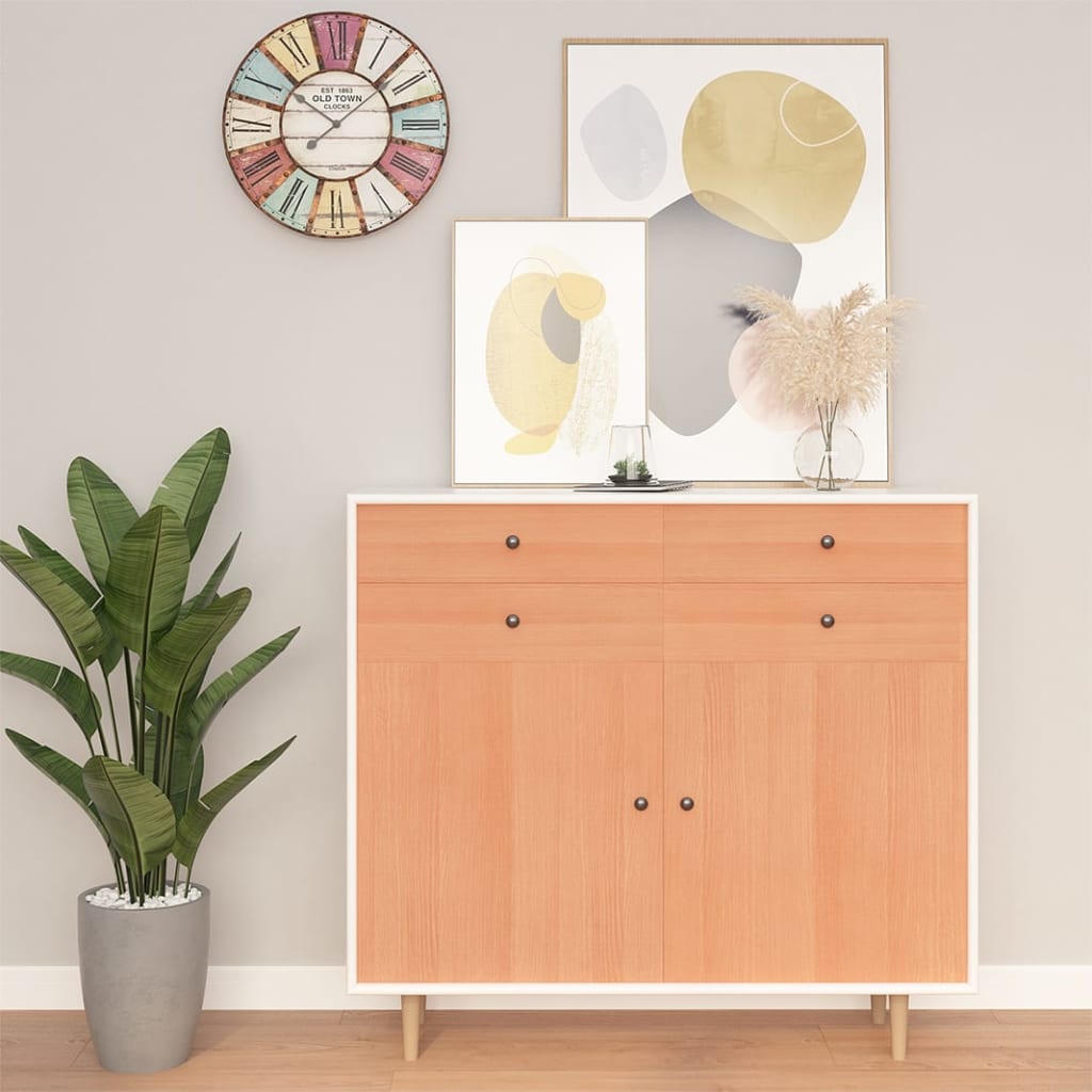 Dekorplast 2 st japansk ek 500x90 cm PVC