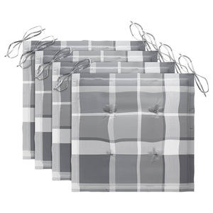 Trädgårdsstolar med dynor 3 st massivt akaciaträ