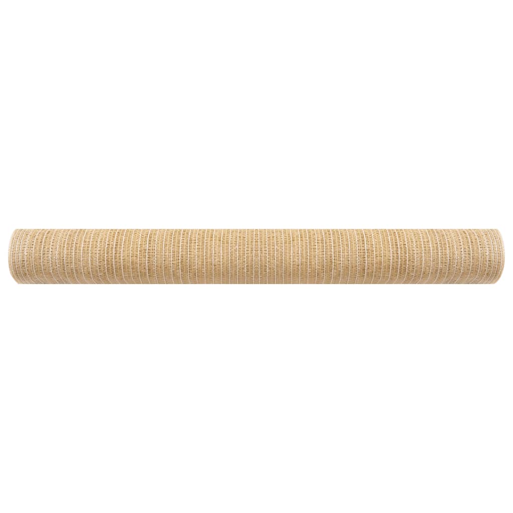 Insynsskyddsnät beige 1,2x25 m HDPE 150 g/m²
