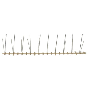 2-raders Fågelpiggar plast 20 st 10 m