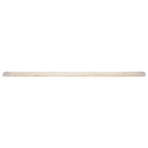 Bordsskiva gräddvit Ø60x2,5 cm marmor