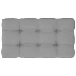 Mittensektion till pallsoffa grå impregnerad furu