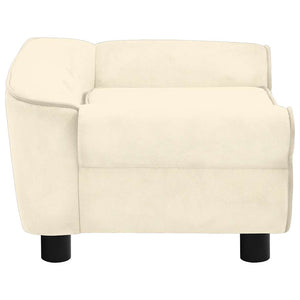 Hundsoffa naturvit 72x45x30 cm plysch