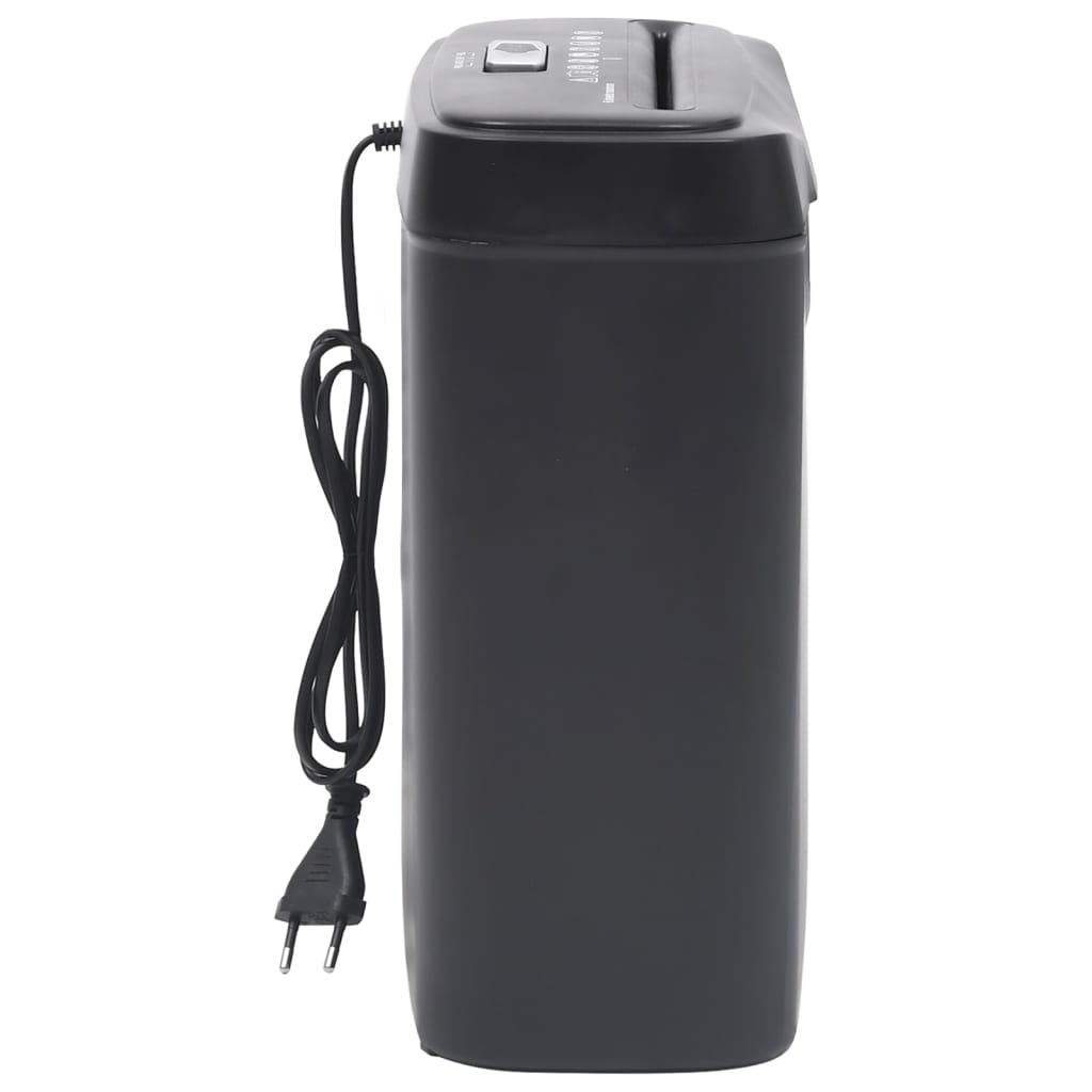 Dokumentförstörare 6 ark svart