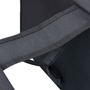 Dubbel cykelväska till pakethållare vattentät 35 L svart