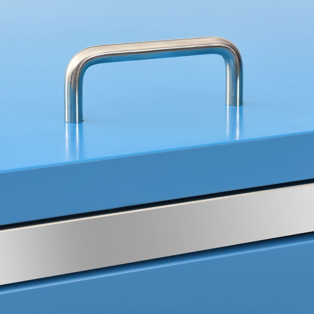 Skjul till ett sopkärl 69x77,5x112,5 cm rostfritt stål