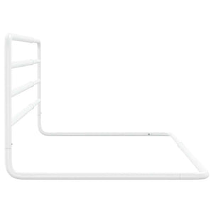 Sängskena för barn vit (76-137)x55 cm tyg