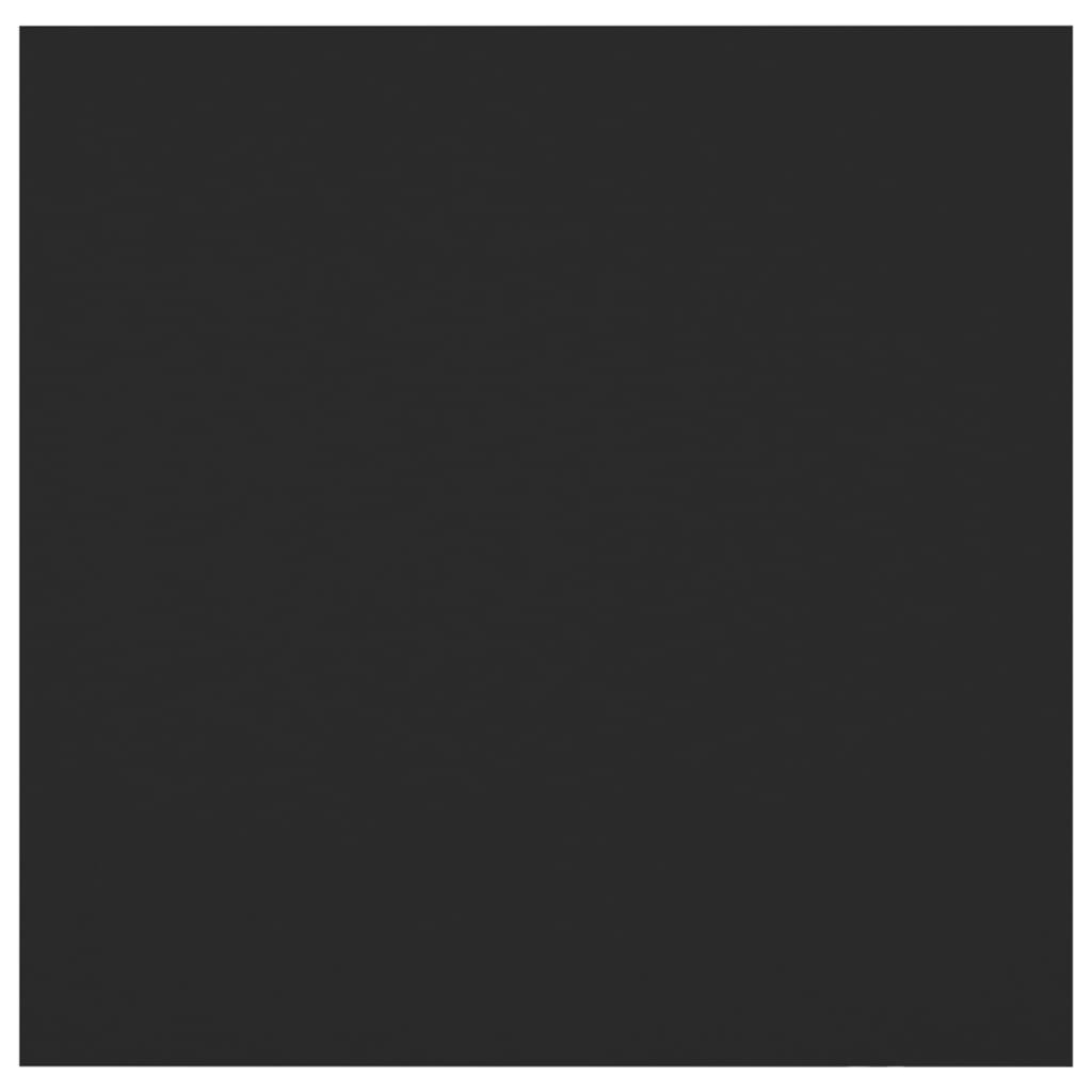 Väggmonterat tv-bänk svart 30,5x30x30 cm