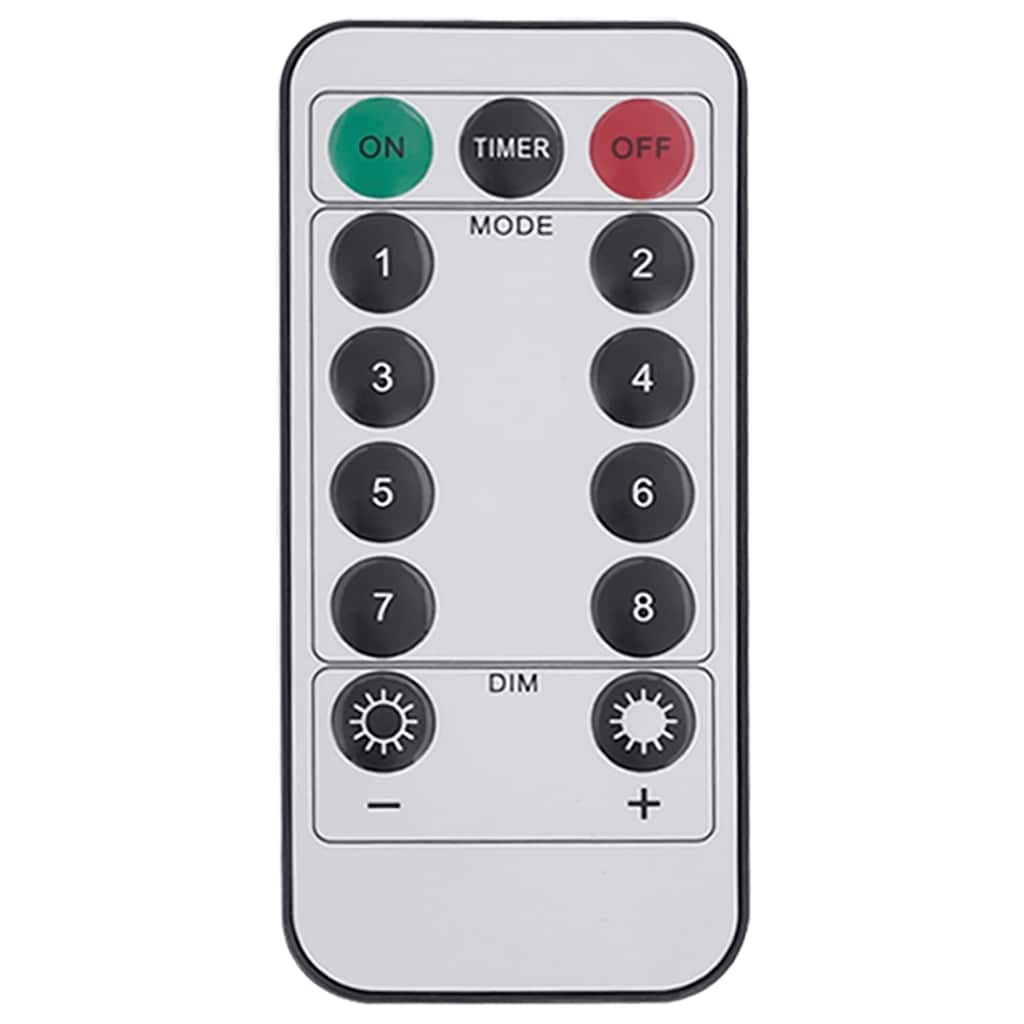 Ljusslinga med 150 LED varmvit 15 m