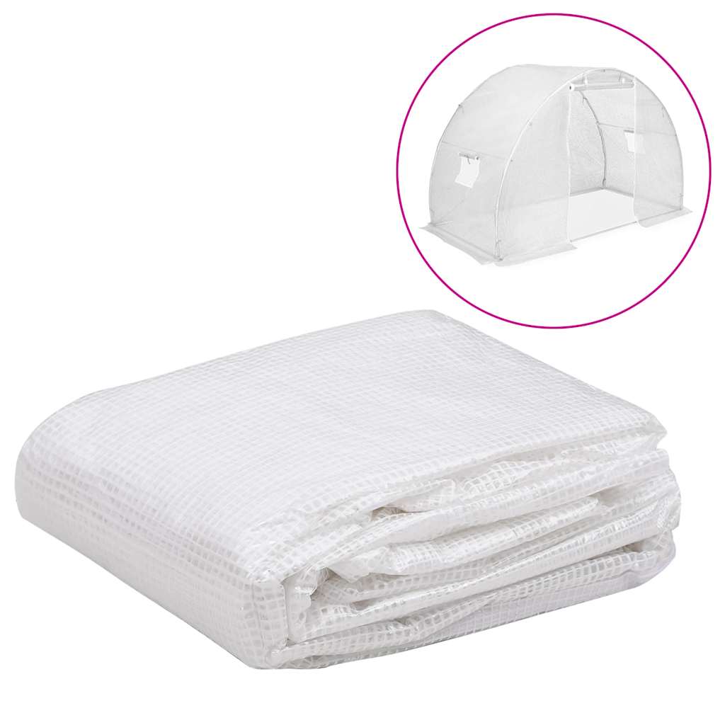 Växthusöverdrag (4,5 m²) 3x1,5x2 m genomskinlig