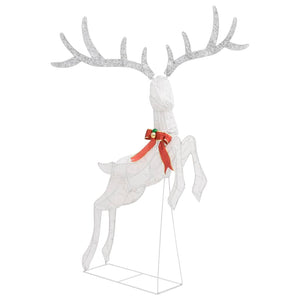 Juldekoration flygande ren 120 LED vit kallvit