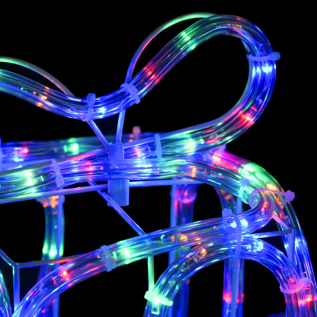 Juldekoration julklappar med 180 LED inomhus/utomhus