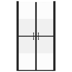 Duschdörr halvfrostad ESG (78-81)x190 cm