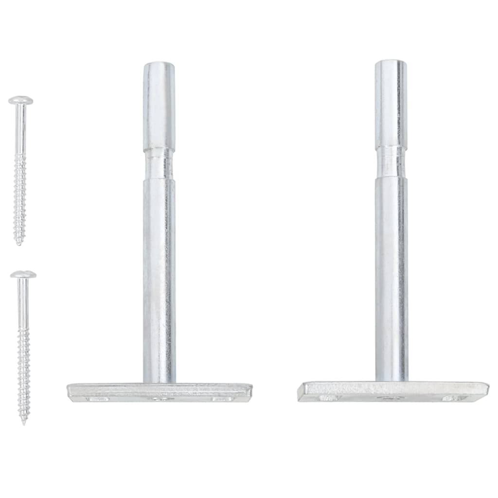 Väggmonterad lådhylla ek och vit 60x23,5x10cm MDF