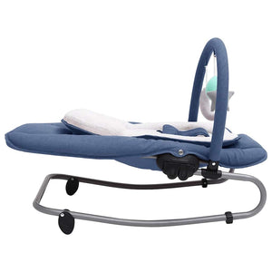 Babysitter marinblå stål