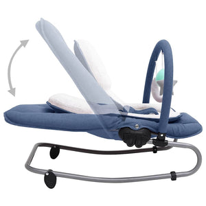 Babysitter marinblå stål