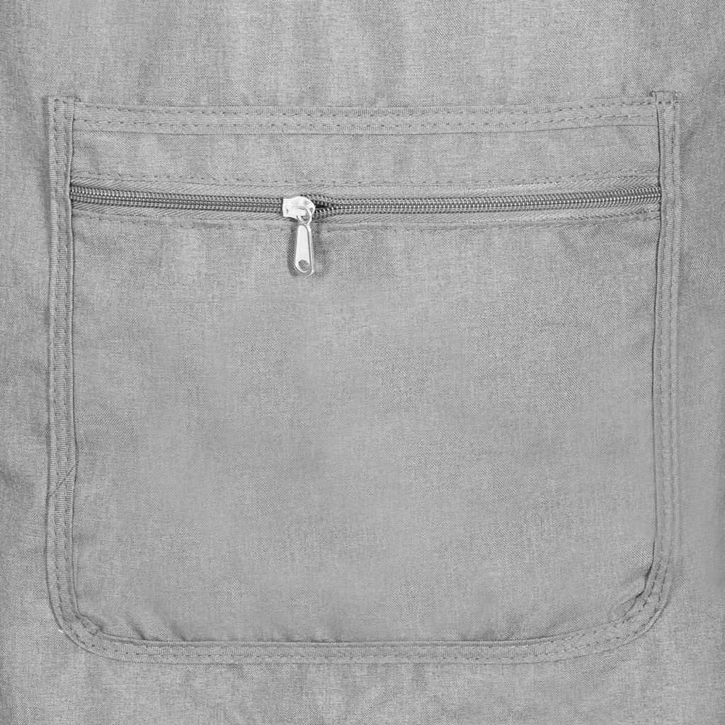 Barnvagn ljusgrå stål