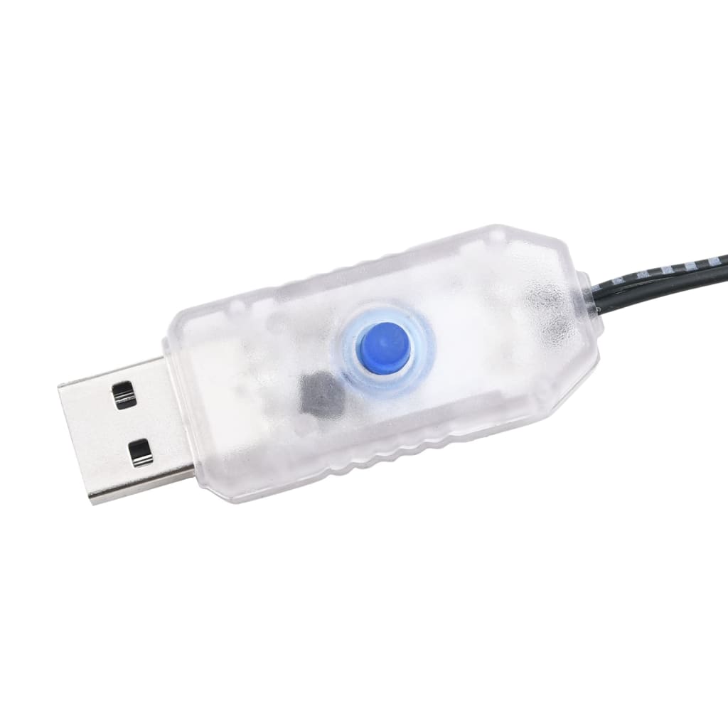 Ljuskon för julgran 200 LED inne/ute 98x150 cm