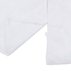 Julgranskjol vit 90 cm fuskpäls