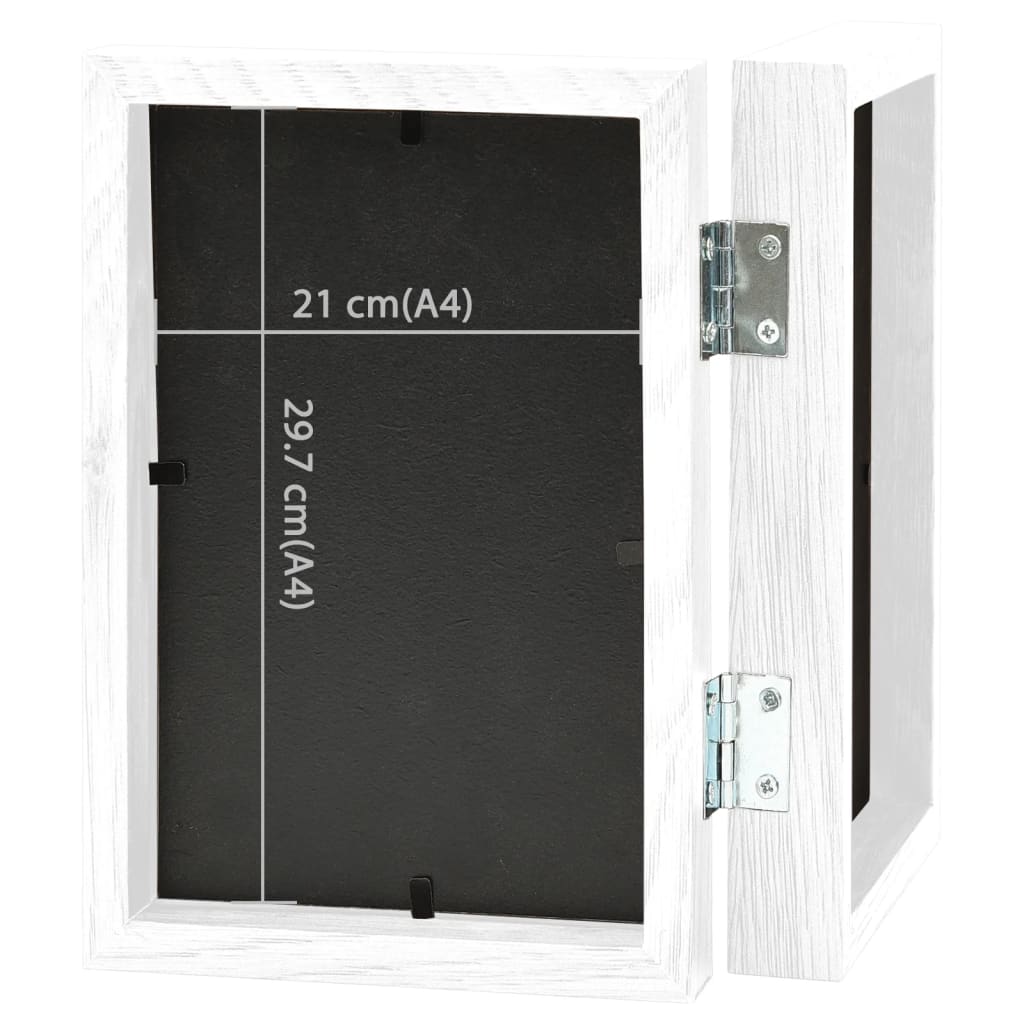 Tvådelad fotoram vit 2x(21x29,7 cm)