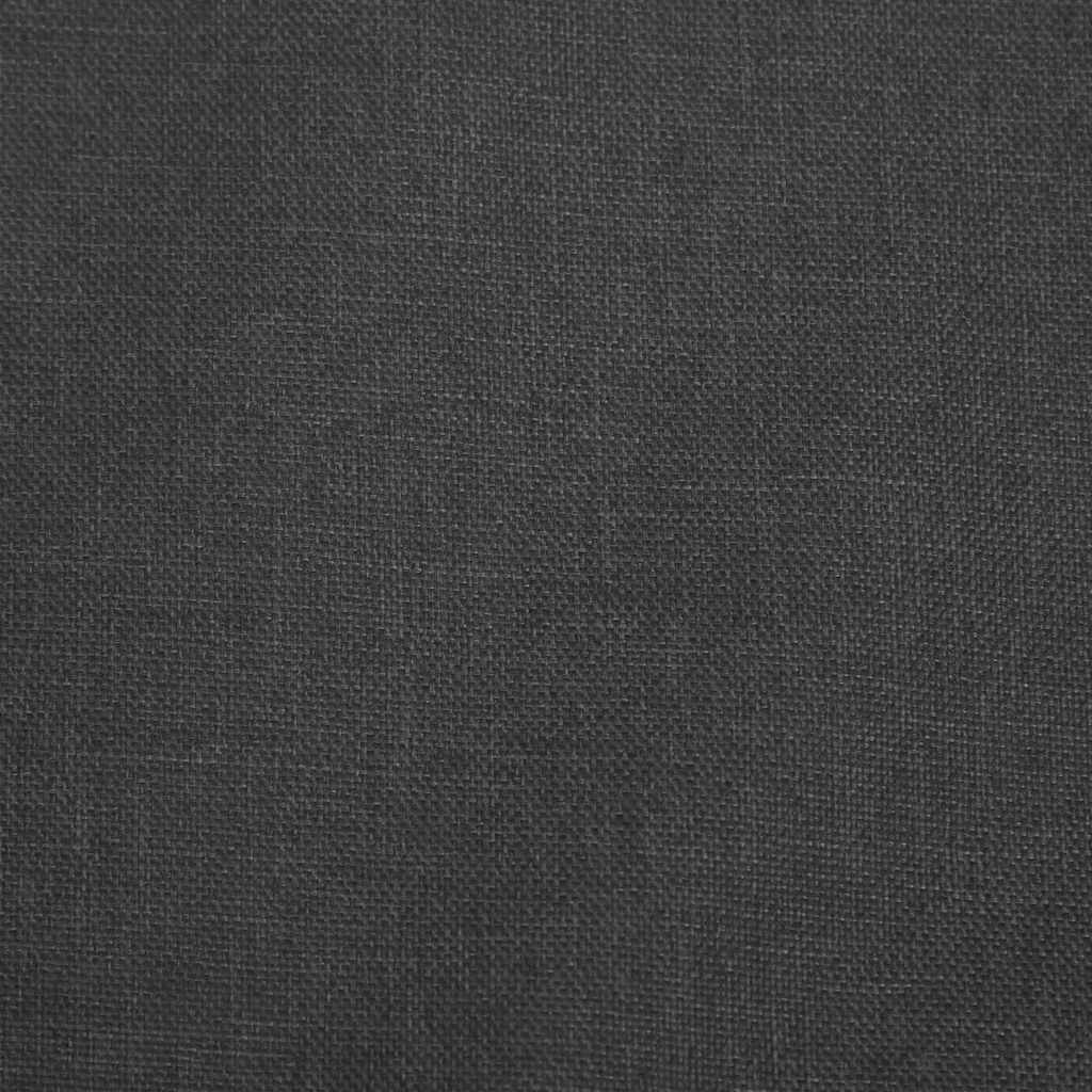 Tandem tvillingvagn mörkgrå stål