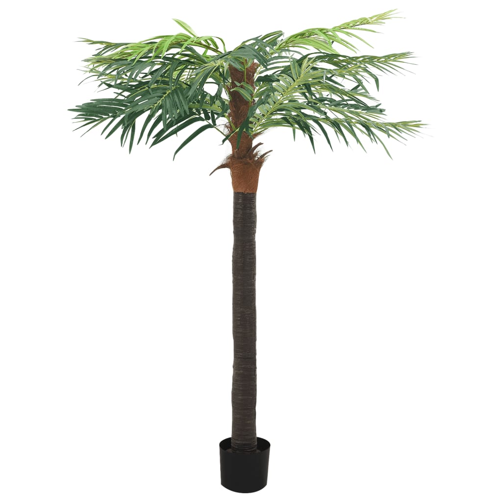 Konstgjord kanariepalm i kruka 215 cm grön