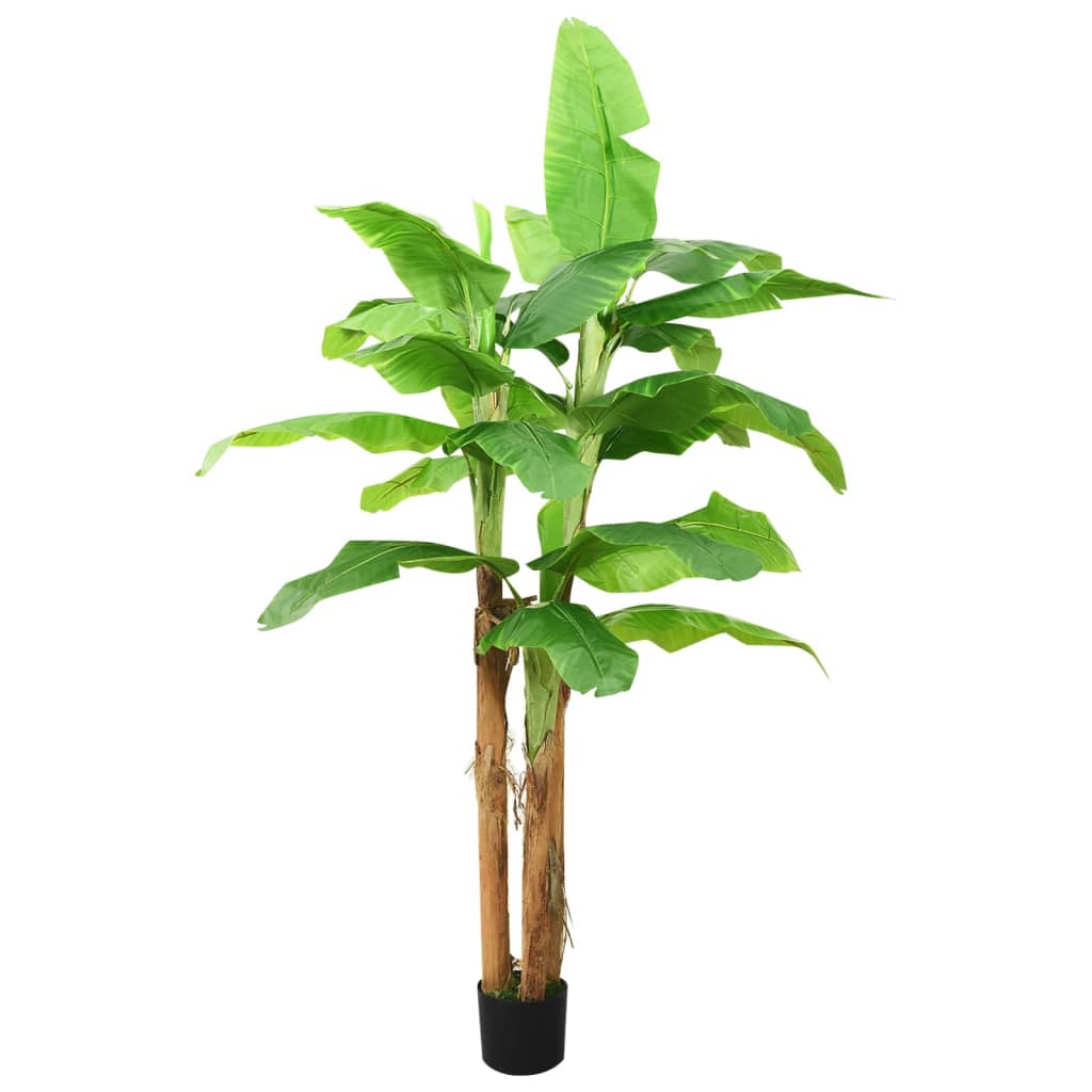 Konstgjort bananträd i kruka 300 cm grön
