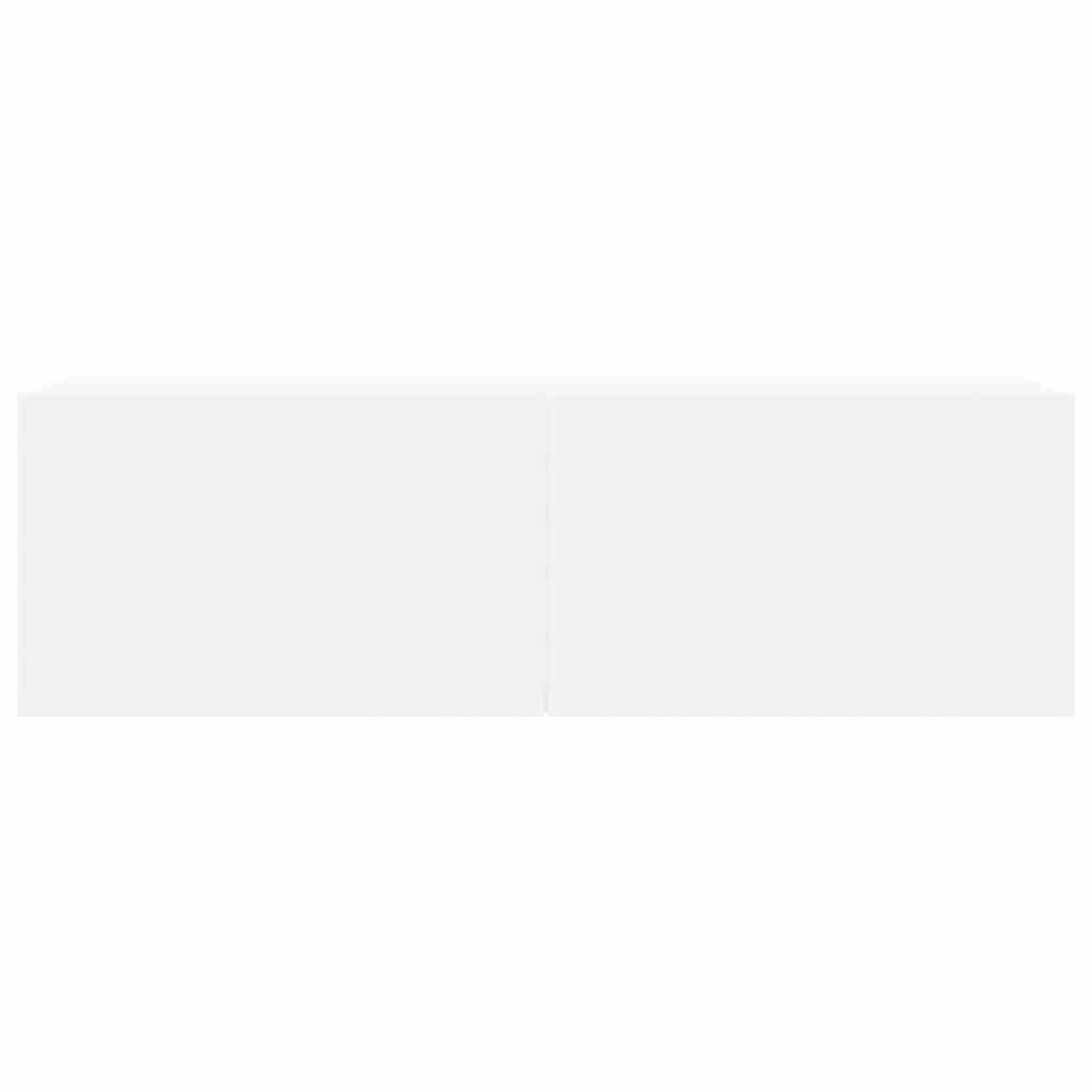 TV-skåp set 6 delar vit konstruerat trä