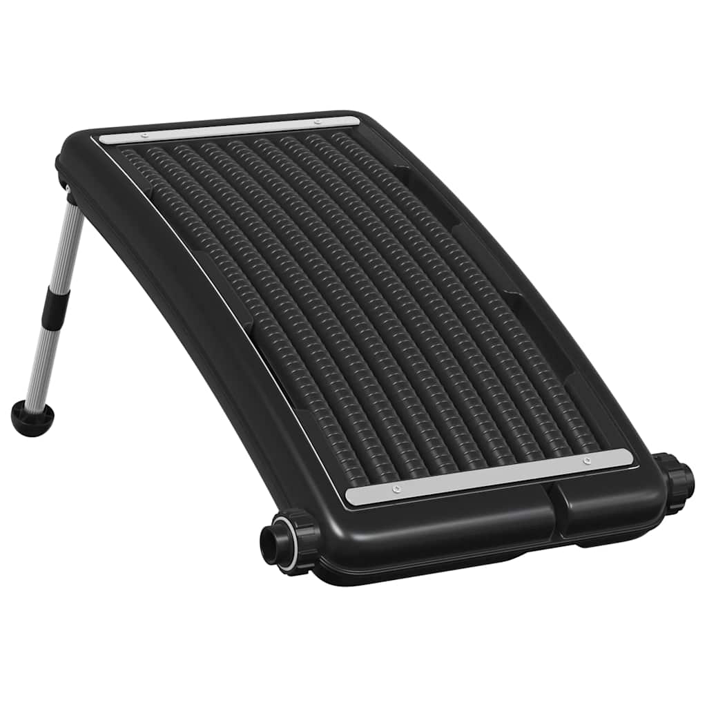 Välvd solpanel för pool 72,5x46 cm