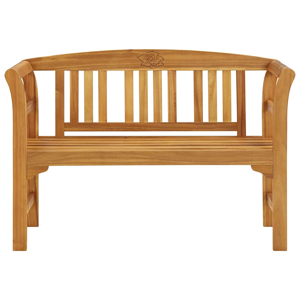 Rosabänk 1 -sitsig 114 cm Solid acacia wood Natural