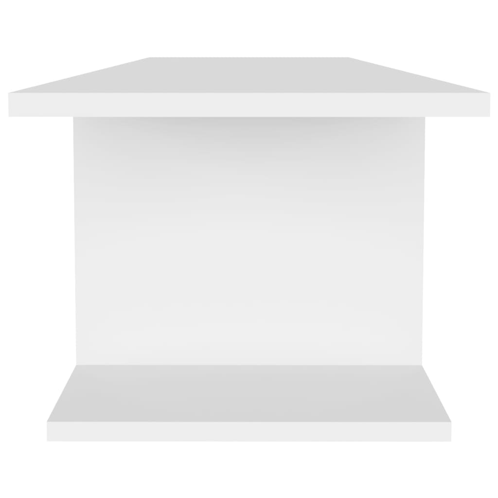 Väggmonterat tv-skåp vit 103x30x26,5 cm