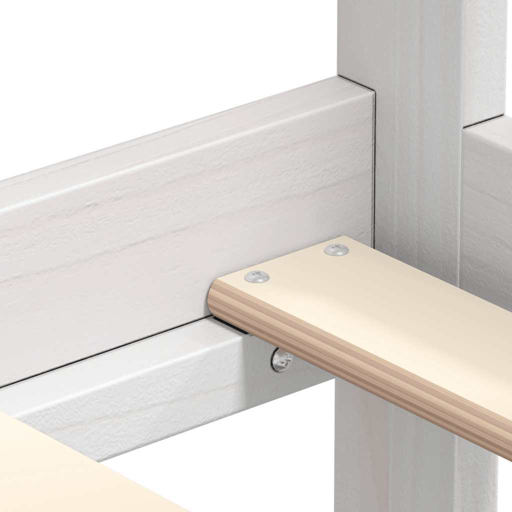 Dagbädd vit massiv furu 90x200 cm