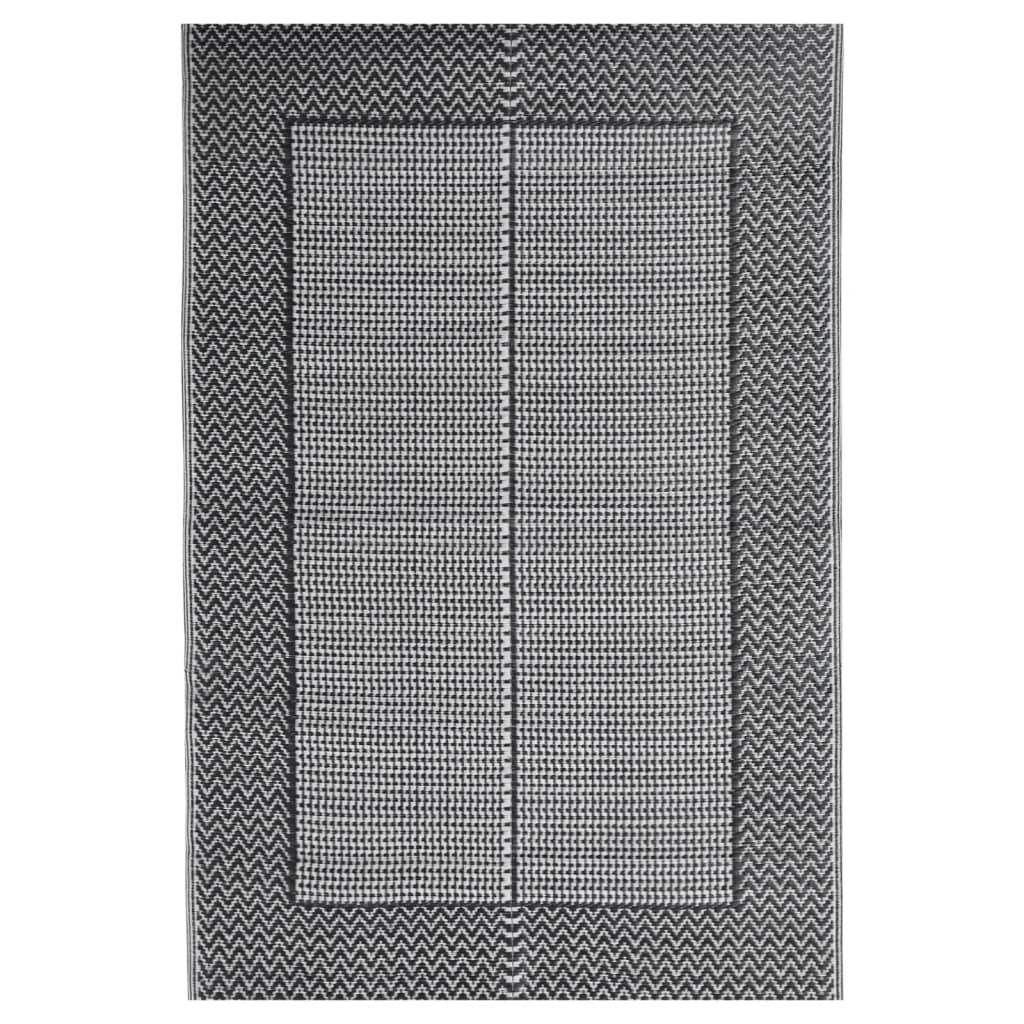 Utomhusmatta ARAKIL svart 140x200 cm PP